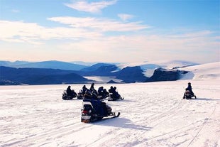 Golden Circe and Langjokull Snowmobiling Tour