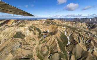 Landmannalaugar Above Airplane Tour from Skaftafell