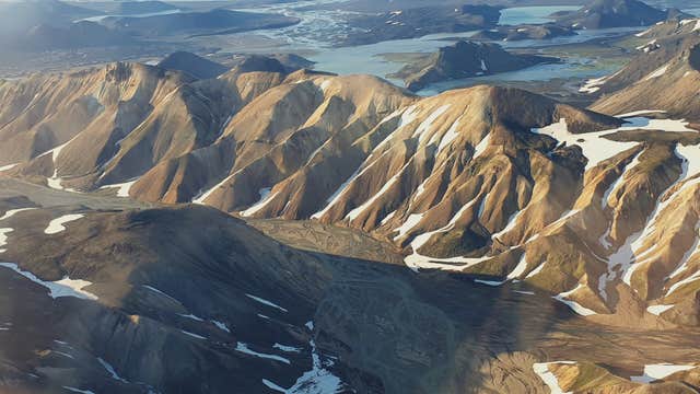 Landmannalaugar Above Airplane Tour from Skaftafell