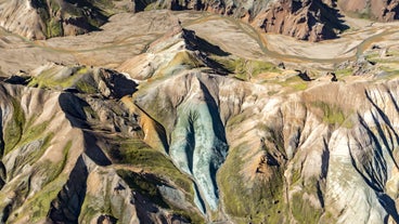 Landmannalaugar Above Helicopter Tour