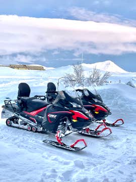 Lake Mývatn 1.Hour Snowmobile Safari