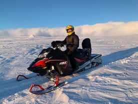 Golden Circle & Glacier, optional snowmobile tour