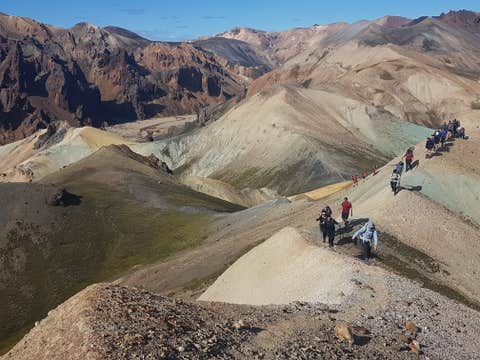 Breathtaking 14-Hour Guided Hiking Tour at Landmannalaugar with Transfers from Reykjavik