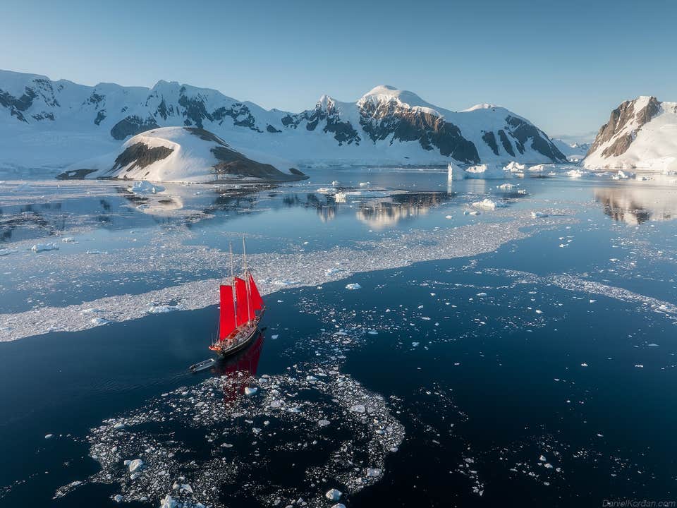 Red Sails in Antarctica Photography Tour with Raymond Hoffmann - Fly/Fly tour - January 16-28, 2027