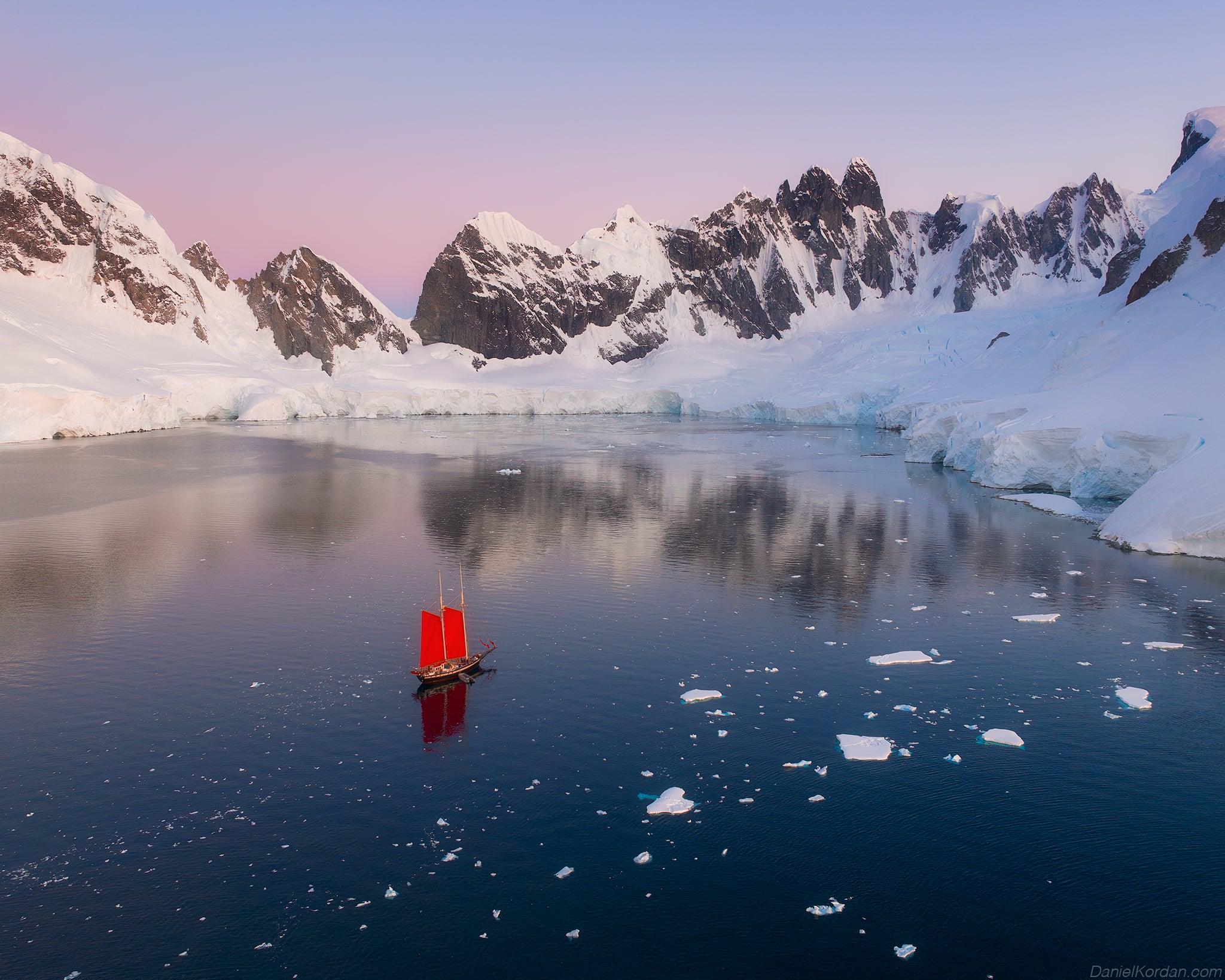 Antarctica, As We Lived It: Red Sails, Penguins &amp; Unforgettable Light